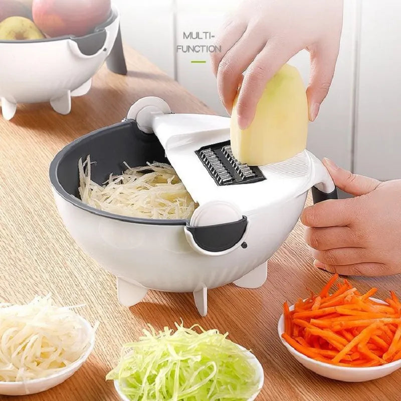 1pc Multifunctional Kitchen Vegetable Cutter: Carrot Slicer, Cucumber Slicer,  Cheese Grater, Peeler And More